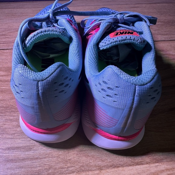 Nike Women's Athletic Shoes in Blue and Pink - Picture 9 of 10